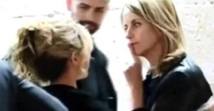 Filtran momento en el que la suegra de Shakira la agrede físicamente