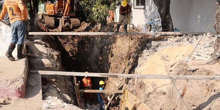 Continúan trabajos en El Sabinal