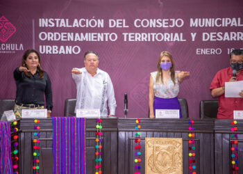 Instalan Consejo Municipal de Ordenamiento Territorial