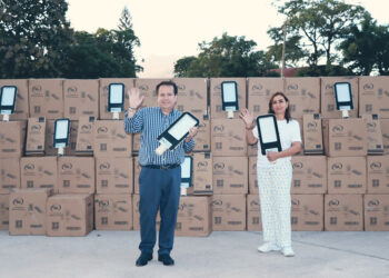 Anuncia adquisición de más de 2 mil lámparas