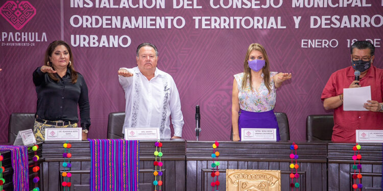 Instalan Consejo Municipal de Ordenamiento Territorial