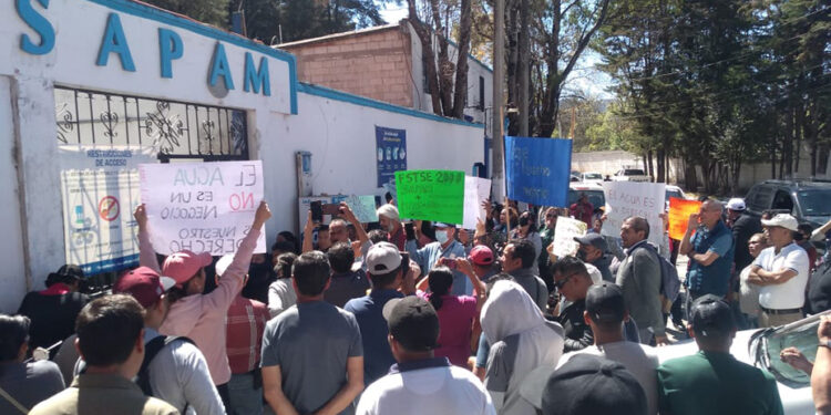 Urgen solución ante falta de agua