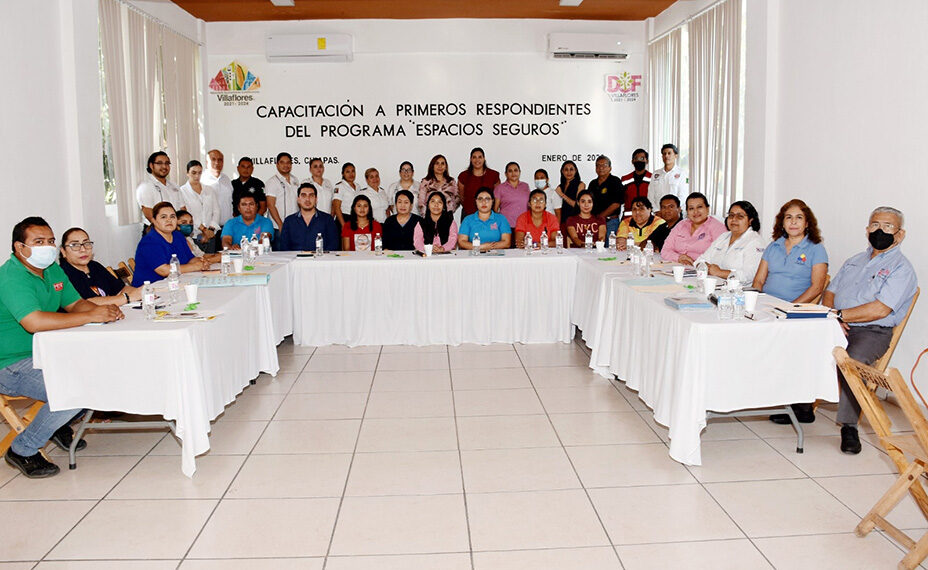 Pioneros del programa piloto “Espacios Seguros”