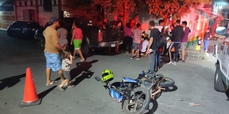 Los atropelló y huyó