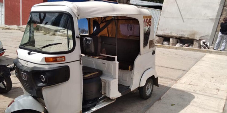 Mototaxista atracado