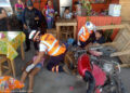 Embestidas por un motociclista