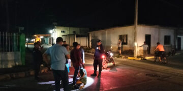 Choque de dos motocicletas