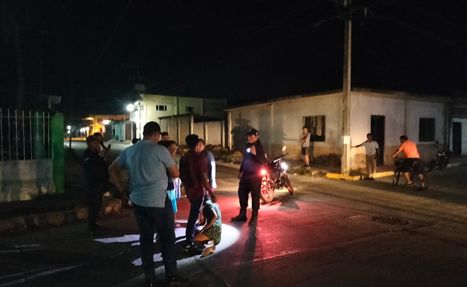 Choque de dos motocicletas