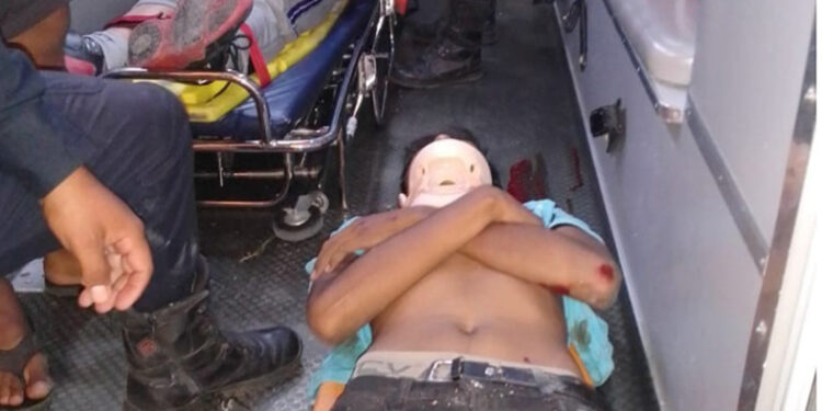 Terminaron hospitalizados