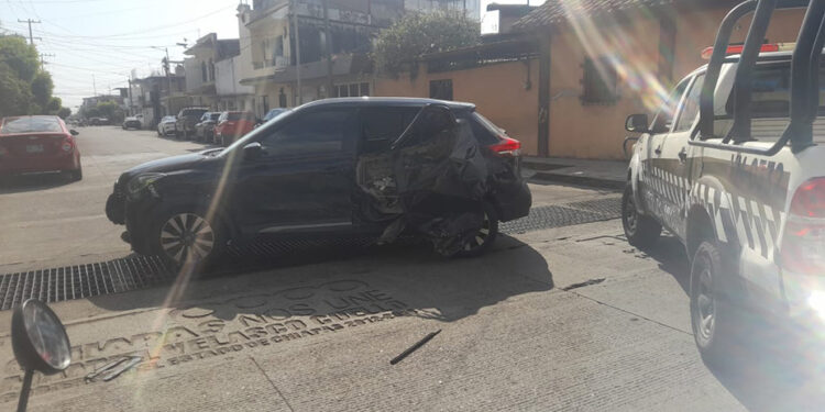 Choque sin consecuencias