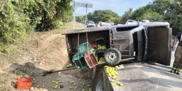 Se le explotó un neumático