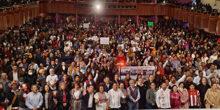 Refrendan coletos apoyo a Claudia Sheinbaum