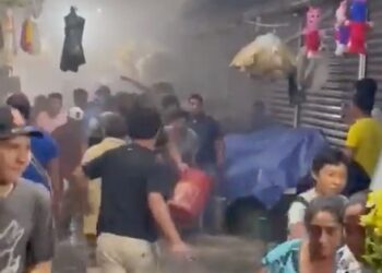 Explota local de pirotecnia