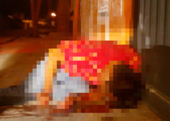 Lo balearon por una mujer