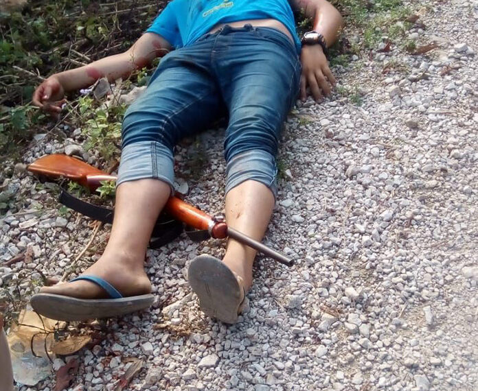 Se quitó la vida de un balazo