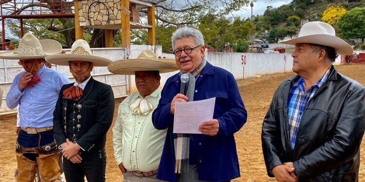 La charrería reconoce el apoyo y solidaridad de Plácido Morales Vázquez
