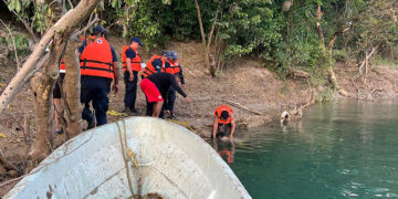 Lo arrastró la corriente