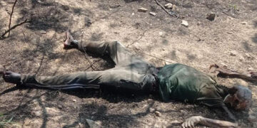 Encuentran esqueleto humano