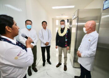 Inaugura almacén de Red de Frío del Distrito IV