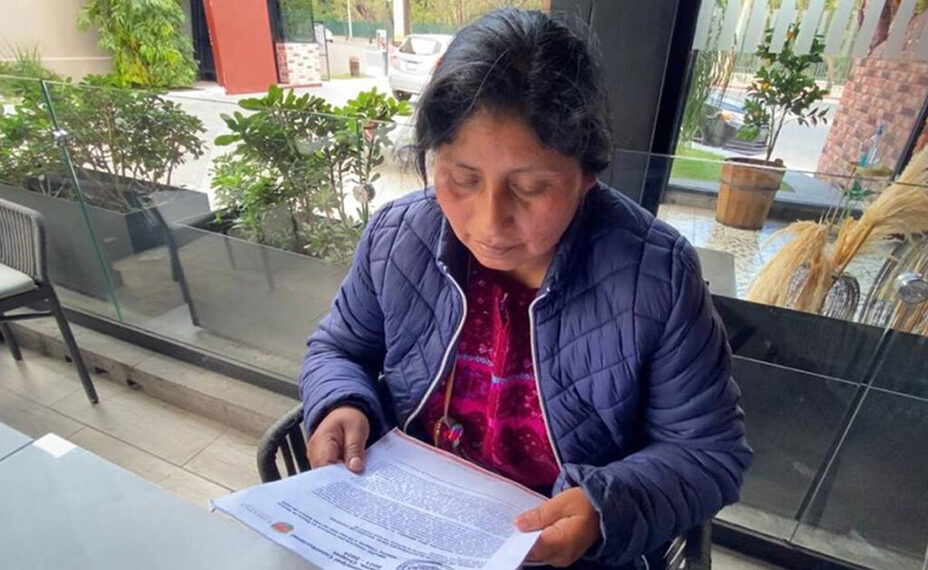 Renuncia alcaldesa por amenazas