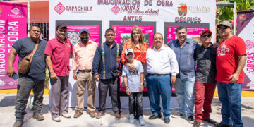 Entrega obra de pavimentación