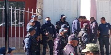 Vandalizan instalaciones de la caja popular San Juan Bosco