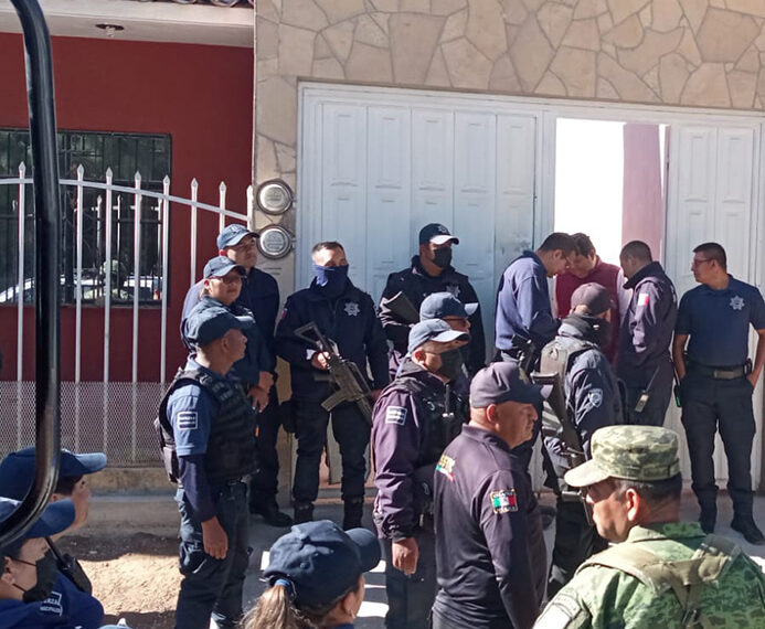 Vandalizan instalaciones de la caja popular San Juan Bosco