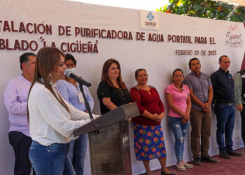 Arrancó la planta potabilizadora portátil y brigada de salud rosa
