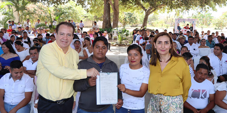 Atestiguó matrimonios colectivos 2023