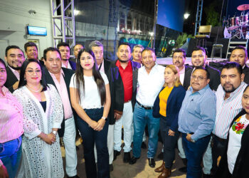 Inauguró feria de la virgen de La Candelaria 2023
