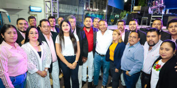 Inauguró feria de la virgen de La Candelaria 2023