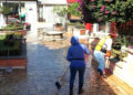 Realizan limpieza de calles y parques