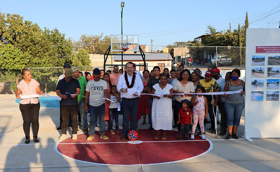 Mariano Rosales continúa inaugurando obras