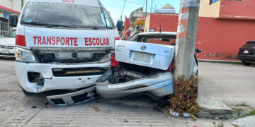 Por fortuna no hubo personas lesionadas