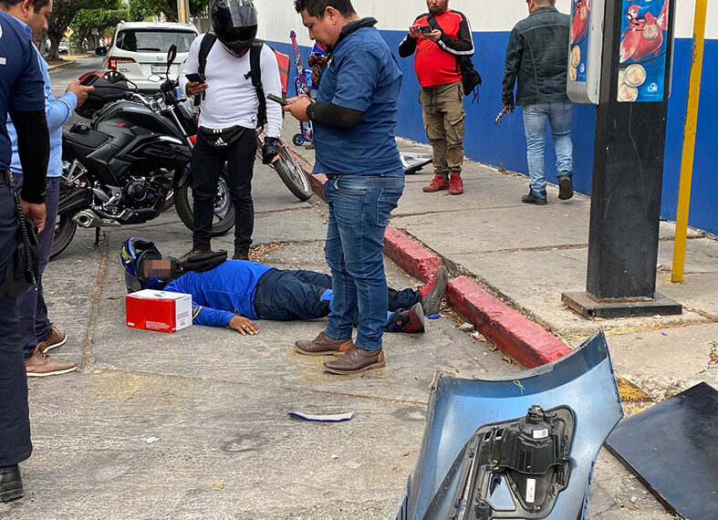 Voló con todo y su Yamaha