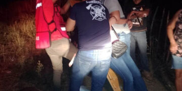 Embestidos por un auto