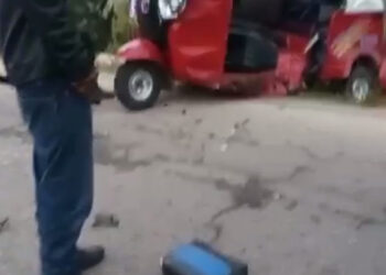Originó un accidente