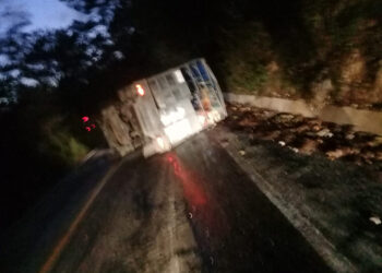 Dos lesionados en accidente