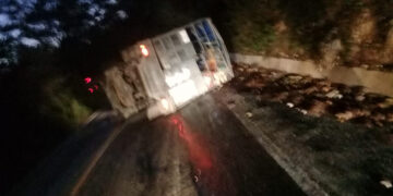 Dos lesionados en accidente