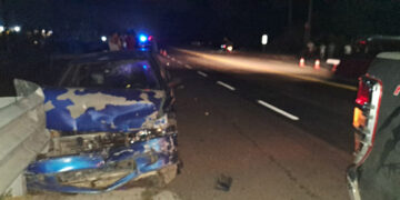 Dos heridos al chocar unidades