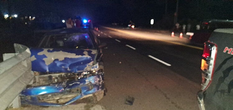 Dos heridos al chocar unidades