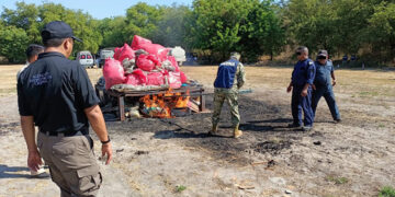 FGR incinera narcóticos