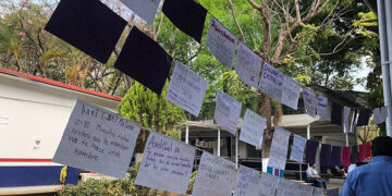 Realizaron tendedero del acoso