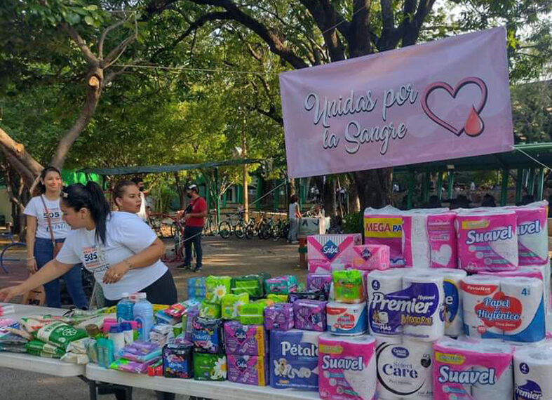 No hay acceso a toallas femeninas