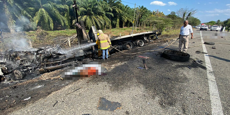 ¡QUÉ DESGRACIA! Choque brutal