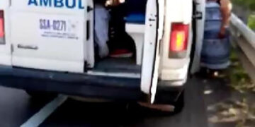 Ya no alcanzó a llegar al hospital