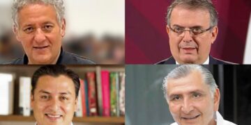 SABINES CON EBRARD; YASSIR CON ADÁN AUGUSTO