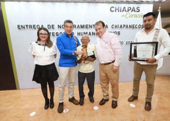 Acompañó al gobernador en el evento “Tesoros Humanos Vivos