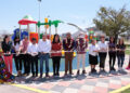 Inauguró unidad deportiva