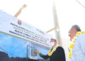Inauguró red de energía eléctrica en Nuevo Corral Chén El Ángel